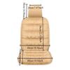 New Car Seat Cushions, Autumn and Winter Universal Plush Anti-slip Seat Cushions, 2 Pieces of Warm Front Seats