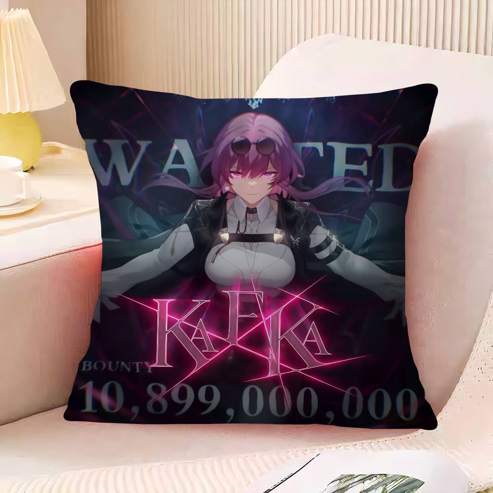 

Аниме Honkai Star Rail K-KafkaS Подушка Аниме Подушка Диван Кровать Подушка для головы Наволочка Чехол для подушки 45x45 см Мода 16x16Inch