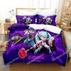 Print Game Ninjala Cartoon Bedding Set 3D Printed Suitable for Bedroom Duvet Cover Set With Pillowcases Kids Home Textile