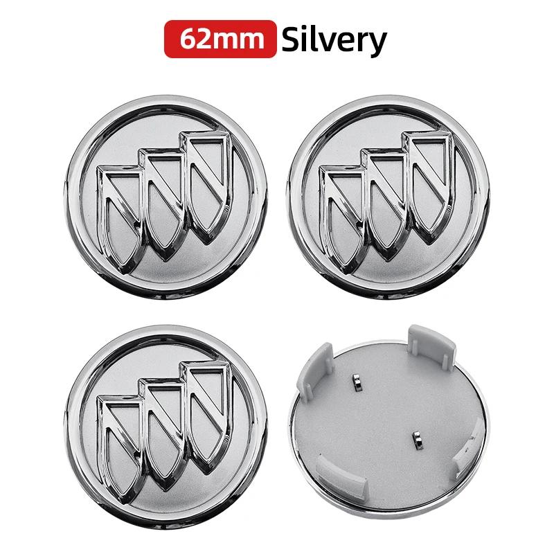 4pcs 54mm 60mm 62mm 66mm 67mm Car Wheel Center Hub Caps Cover Emblem For Buick Excelle GT Envision Verano Regal LaCrosse Encore