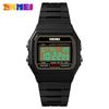 SKMEI 1412 Sport Paar Uhren Relogio Feminino Mode Damen Digitale Uhr Wasserdicht Anzeige Datum Woche Damen Armbanduhr