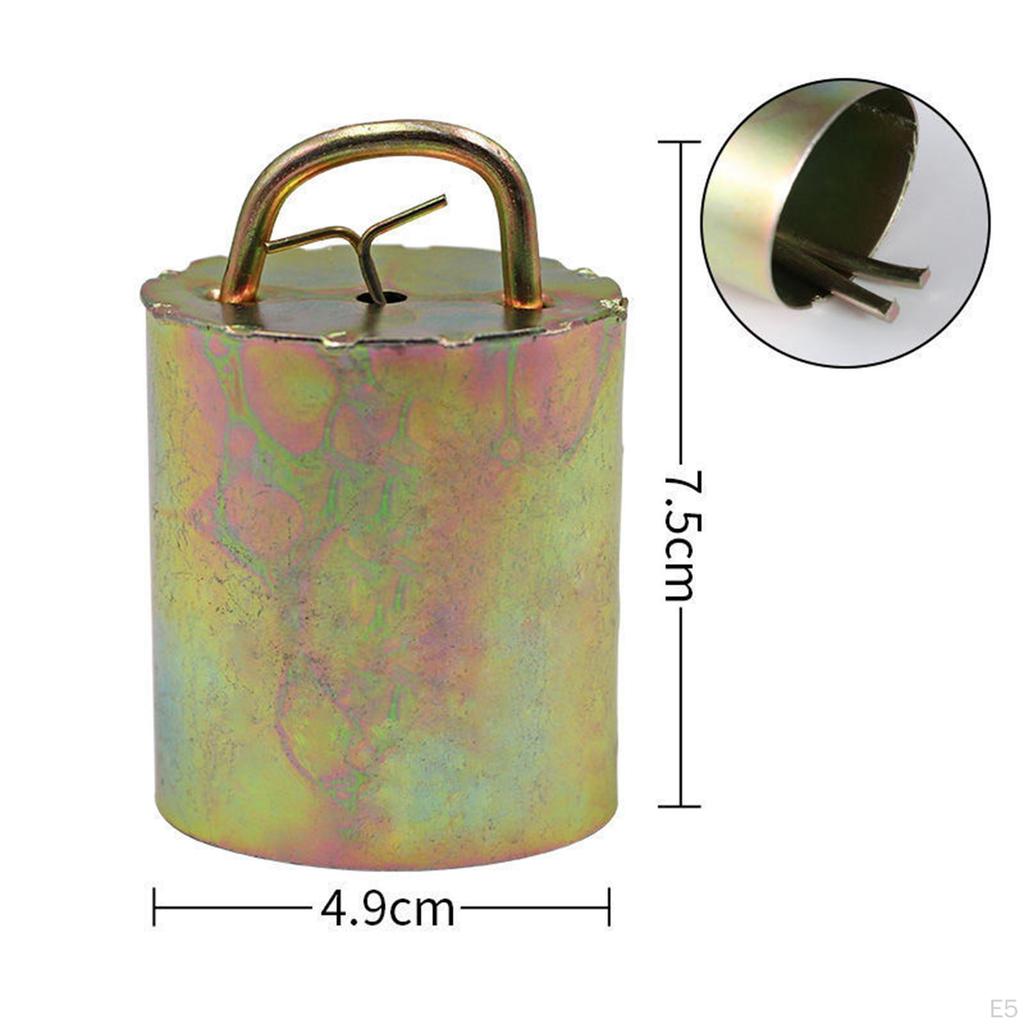 Cow Bells Horse Sheep Iron Lute Animal Grazing Noise Maker Farm Animals