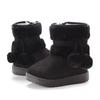 Children's Pom-Pom Snow Boots 2025 - Warm Winter Cotton Shoes