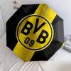 Dortmund, automatic folding umbrella, portable and foldable design, 8 ribs, a Christmas or birthday gift.