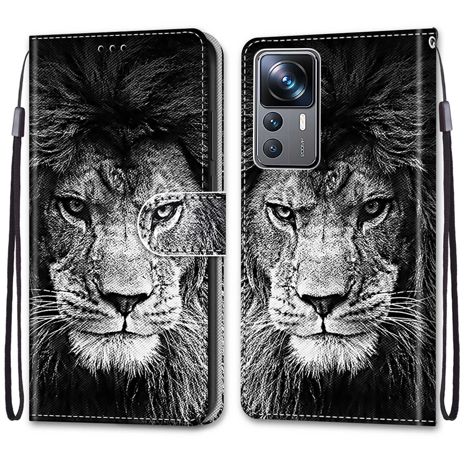 

Розкішний розписний шкіряний чохол Wallet Book Style Protective Cover для Redmi 13 13C/Redmi A3/Redmi K60 Ultra/Redmi 12C 11A 10C 40S 9A 9C 6A 7A 8A/Redmi6 Redmi 10A