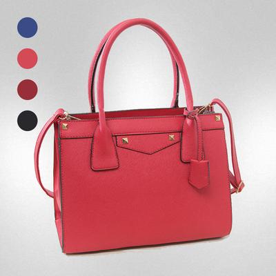 New Women's Bag Lychee Pattern Portable Commuter Shoulder Messenger Bag