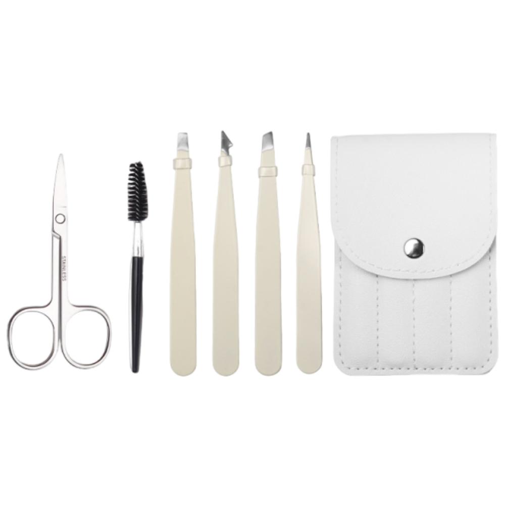Multipurpose Eyebrow Tweezers Kit Professional Eyebrow Scissors Precision Tweezer Kit  Daily Beauty