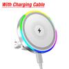 Xiaomi RGB Light Car Magnetic Wireless Charger Phone Holder Air Vent Stand For Magsafe iPhone 16 15 14 13 12 Pro Max Fast Charging Dock