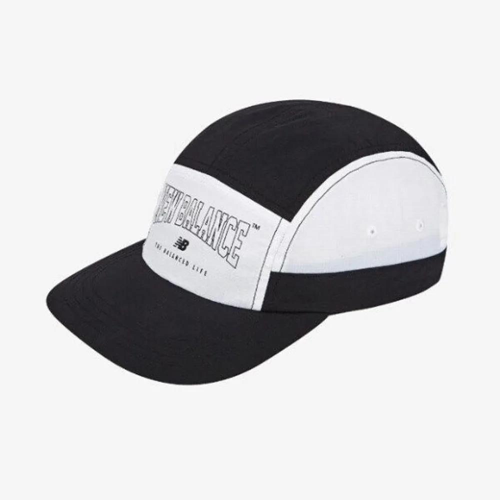 [New Balance] HQK NK8BFS106U-19 Color Block Camp Cap Black series