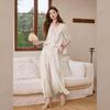 Women's French Style Lightweight Two-Piece Pants Set