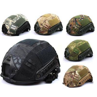 FAST Helmet Camouflage Cover: ACU Python, CP Tiger Stripe, MC Black Velcro