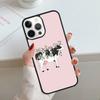 VEGAN QUOTES Rabbit LOVE VEGGIE Phone Case For iPhone 17 Air 11 12 13 14 15 16 Pro Max Cover For iPhone 17 Air Max Plus