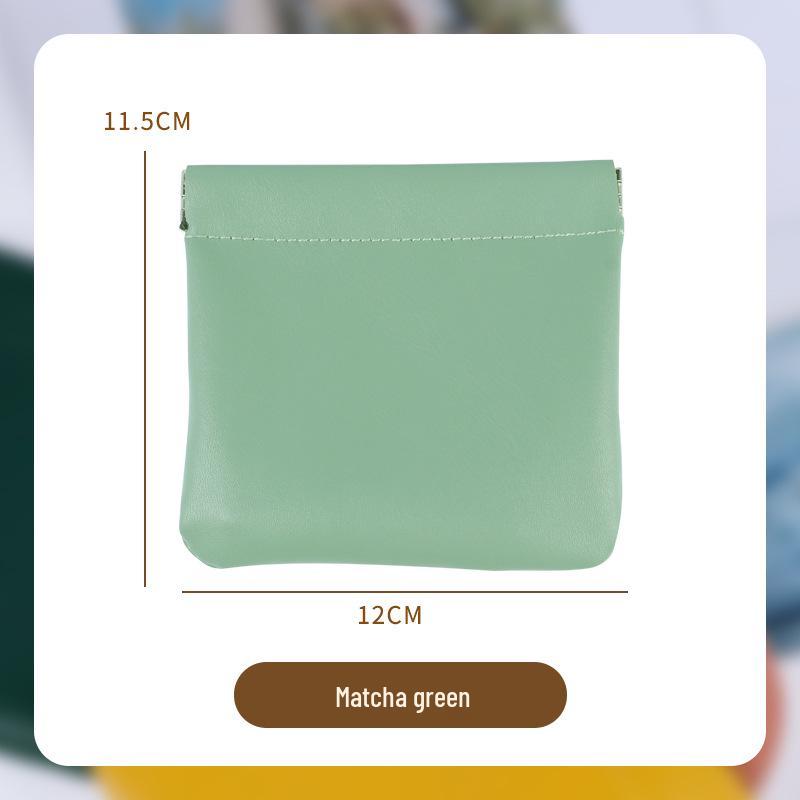 

Сумка-органайзер из ПУ кожи с пружинным зажимом для кабелей, наушников, косметики и ID-карт 11.5*12 cm