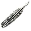[STERLINGSILBER 925] Silber Indianische Feder Native American Anhänger für Männer und Frauen AMTHGTO-007
