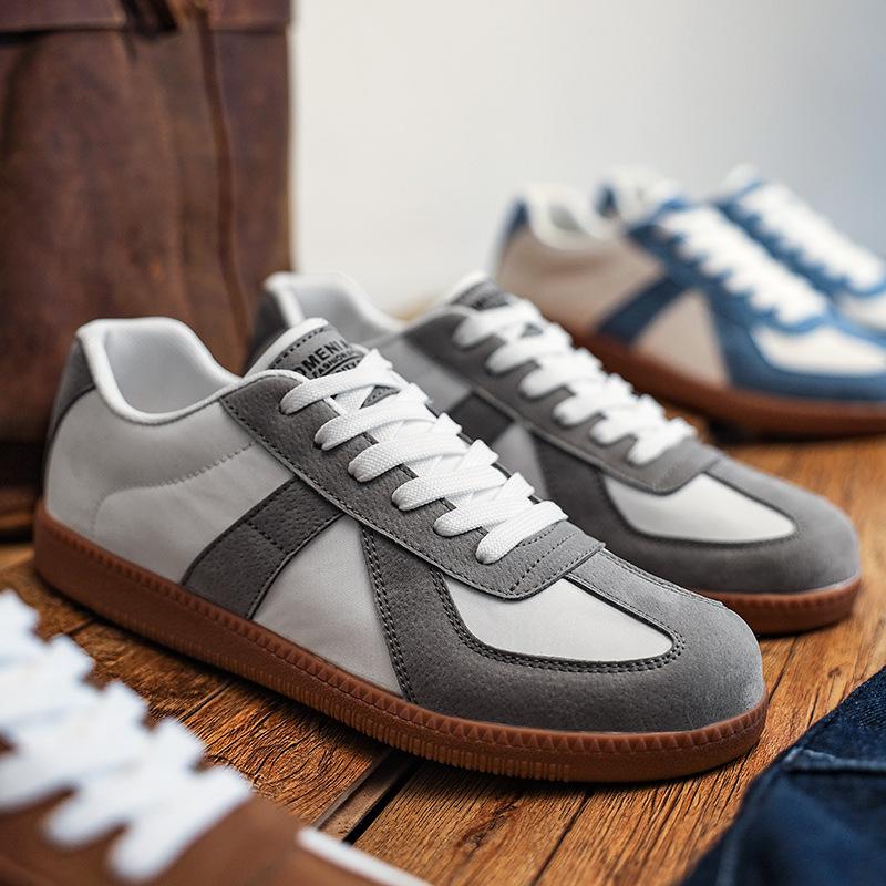 Summer New Canvas Breathable Student Moral Training Shoes Men 'S Autumn Trend All -Match Forrest Shoes Aj Skateboard Shoes