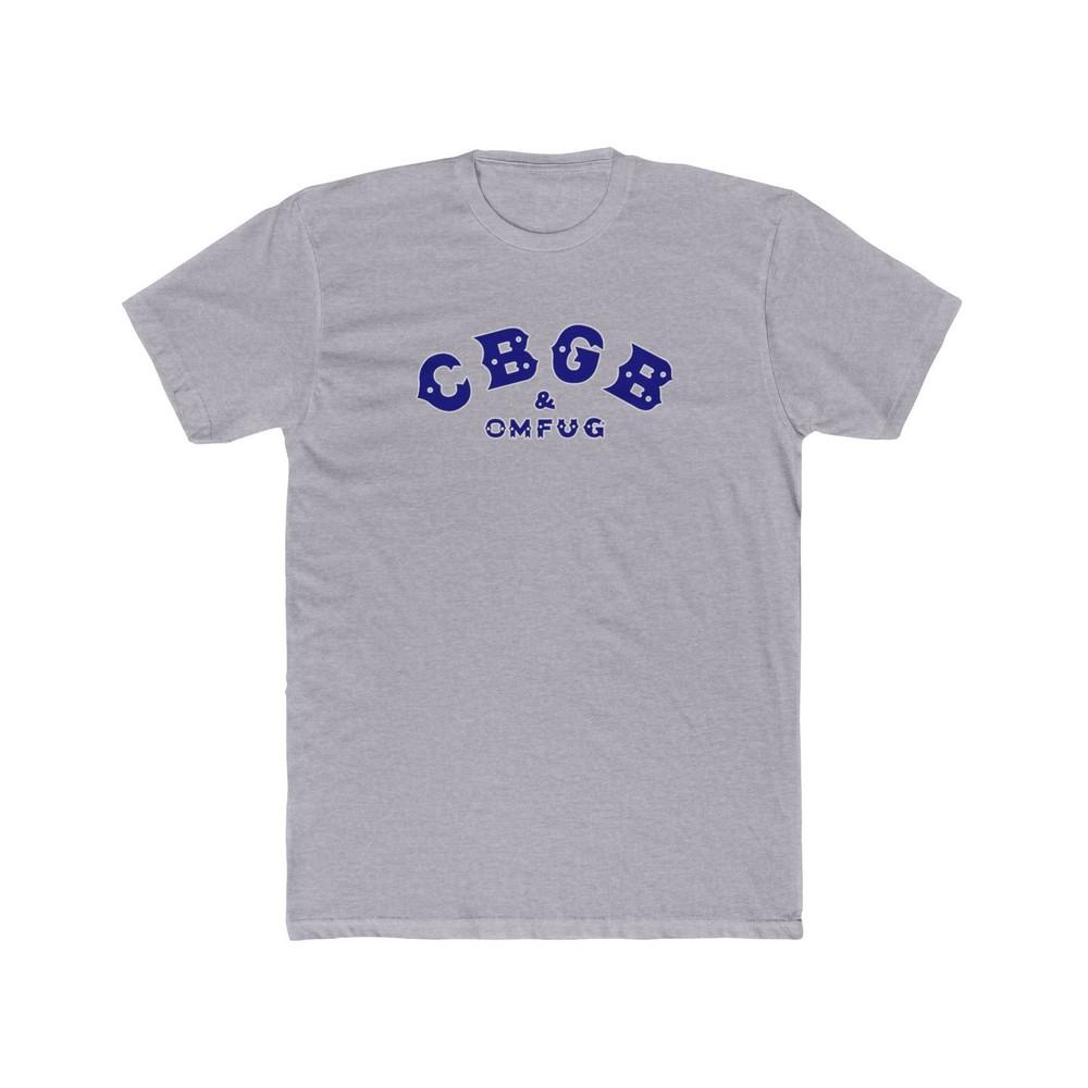CBGB NYC Punk Rock Club Men#039;s Cotton Crew Tee East Village heavy metall Unisex T-Shirt S