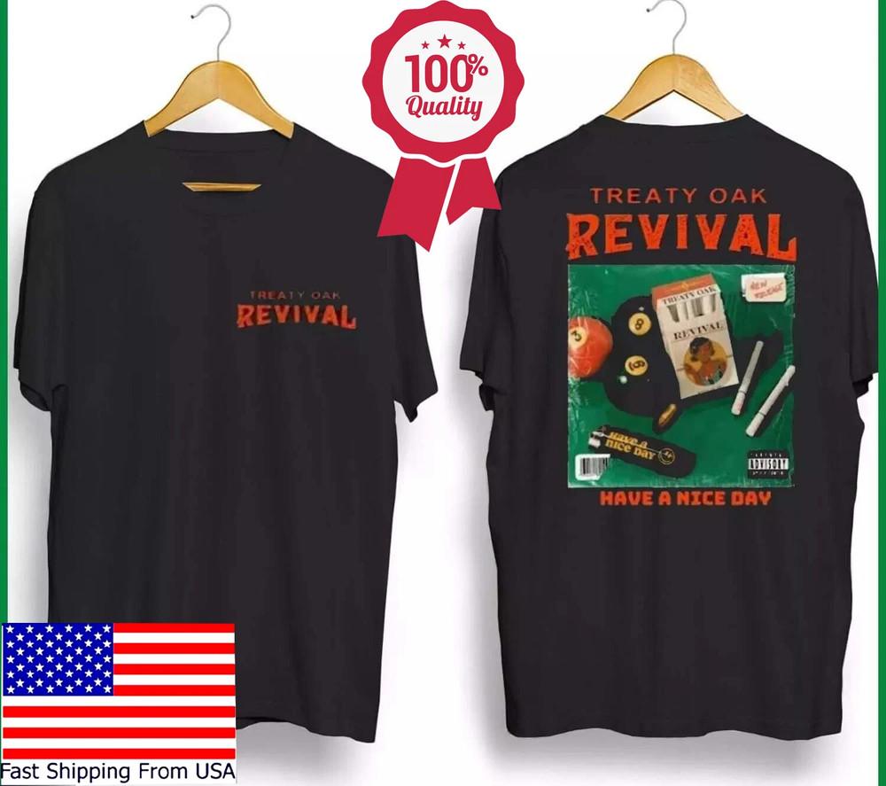 

Treaty Oak Revival Unisex TShirt Retro Style for Fun Gatherings for Men Women Unisex T-Shirt M