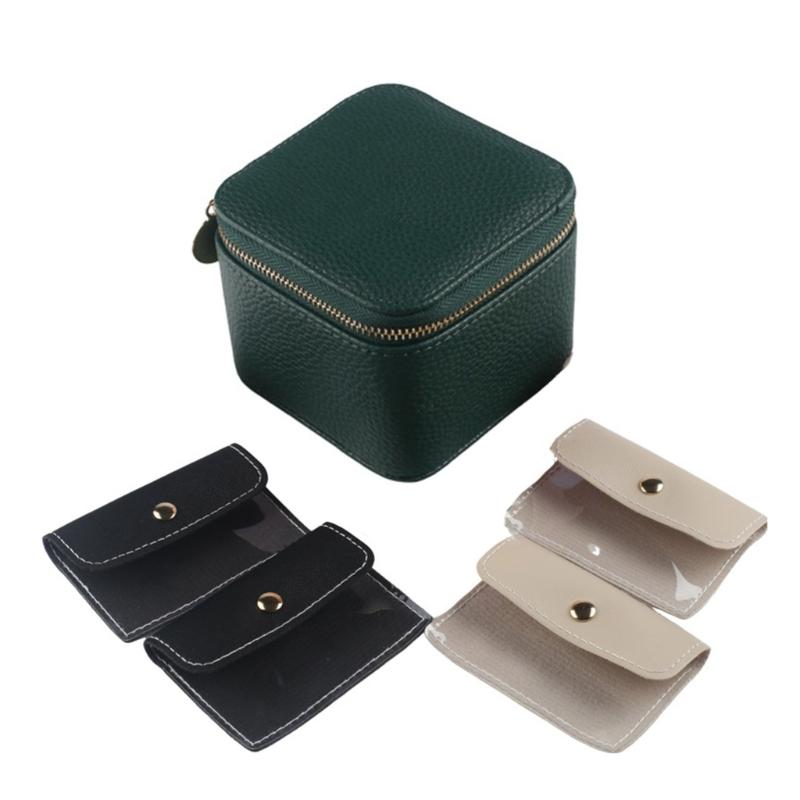 Portable Jewelry Storage Box Elegant Jewelry Organizer Practical Small Jewelry Storage Case Suitable for Travel Use