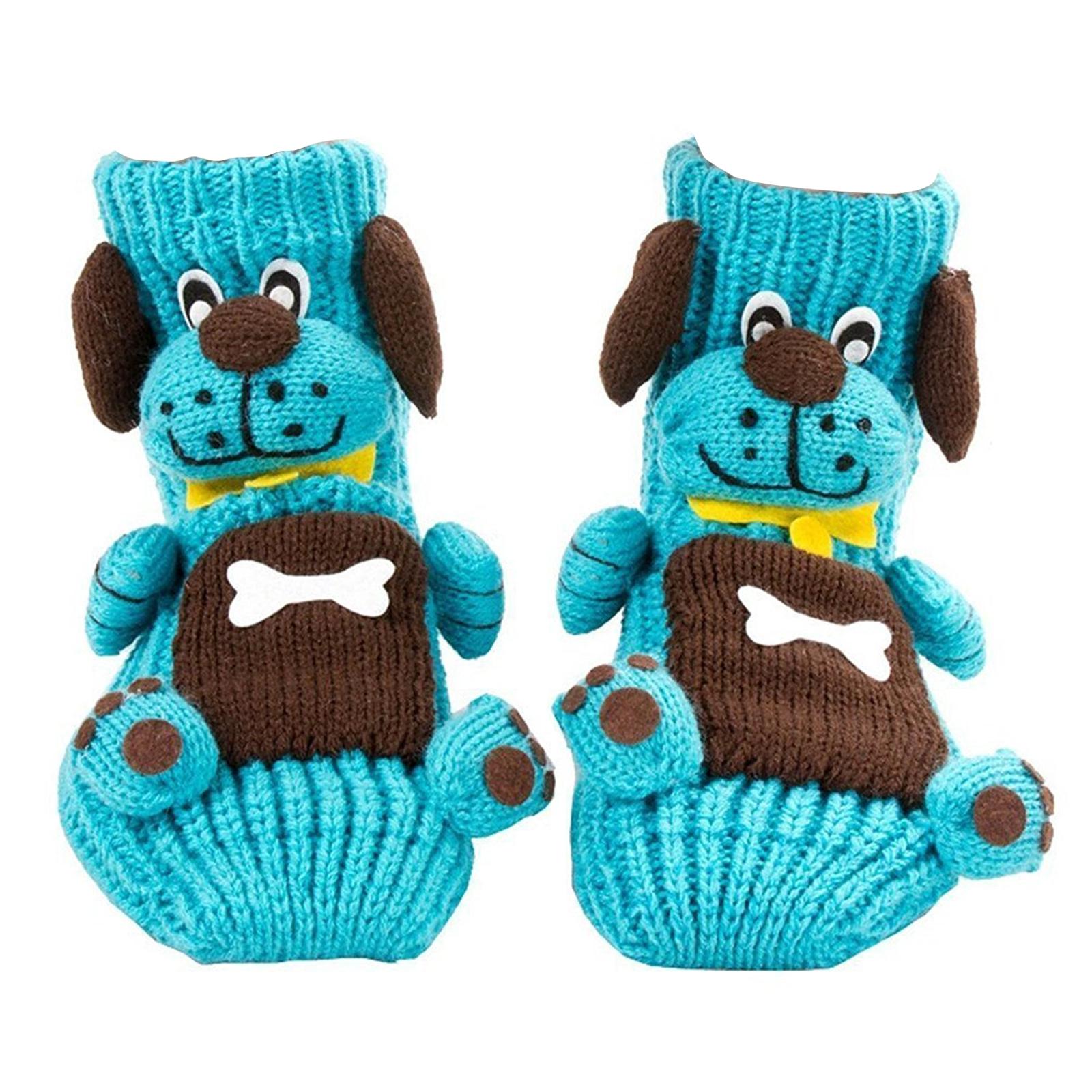 

Floor Slipper Sock Household Anti-Skid Thermal Thicken Warm Animal Socks Chunky Knit 3D Ladies Crazy Sock Funny Christmas Gift