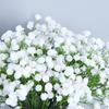 White Babys Breath Flowers Artificial White Fake Flowers Gypsophila DIY Floral Bouquets Arrangement Wedding Home Decor
