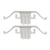 2PCS Brake Pad Retainer Clip 34116798879 Front Disc Brake Caliper Fit for 1 Series E81 120d 120i