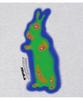 MATCHGLOBE Laser Rabbit Oversized Tee (Light Grey)