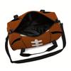 Rugby Print Large Capacity Luggage Bag for Boy/Girl Best Gift 2D Cartoon Travel Duffels Outdoor Fitness Bag for Children