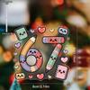Number 67 Hanging Ornament - Acrylic Six & Seven Pendants with Pencil-Shaped Hanging Loop, Graduation Decorations New Year, No Electricity Needed, Nu