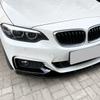 For BMW 2 Series F22 F23 M235i M240i M-Sport 2014 To 2019 Car Spoiler Cover Guard Deflector Lips Front Bumper Splitter Diffuser