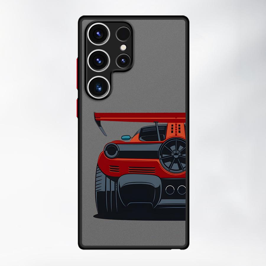 Funda Back Phone Cover Case for Samsung Galaxy S23 FE Note 20 Ultra 10+ S25 Ultra S24 Plus S21 S20 FE S26 S22 Cartoon Cool Car