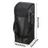 New Large Capacity Vacuum Thermal Bag Black Aluminum Film Insulated Lunch Bag Thickened Insulated Bag