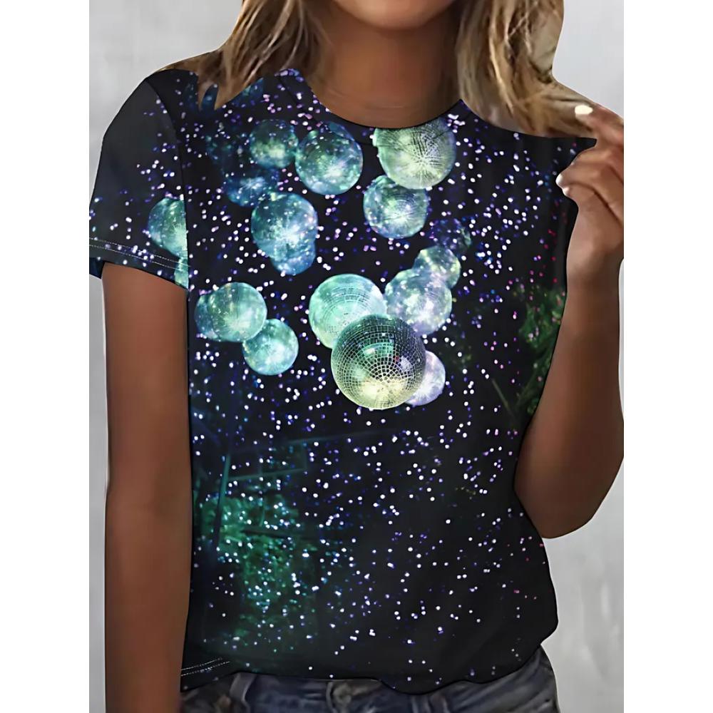 Fashion Casual Versatile Women's Top Comfortable Short Sleeve Daily Breathable T-Shirts Women’s