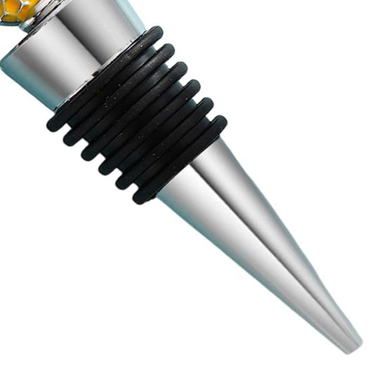 Wine Bottle Stopper Pineapple Design Vacuum Sealed Twist Cap Reusable Champagne Stopper Red Wine Cork for Bar Tools Wine Gifts