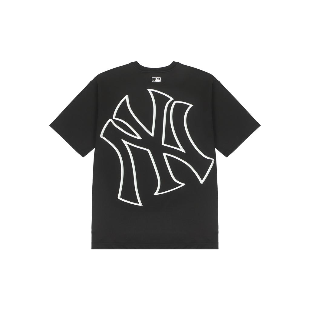 New MLB T Shirts Unisex Black 3ATS33023-50BKS