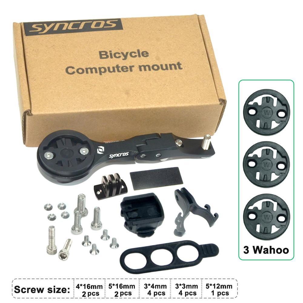 SYNCROS ADDICT RC Integrated HandlebarComputer Mount GPS/Garmin/Bryton/Wahoo Mount Bracket CRESTON IC SL Normal 3 Wahoo