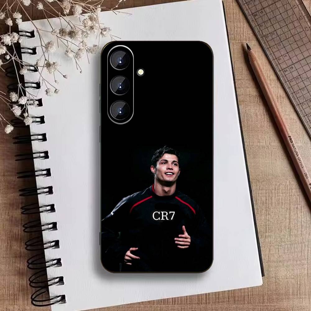Player L-Ronaldo C-CR7 Phone Case For Samsung Galaxy A73,A72,A71,A70,A52,A51 Others Soft Black Cover Samsung a71 5g