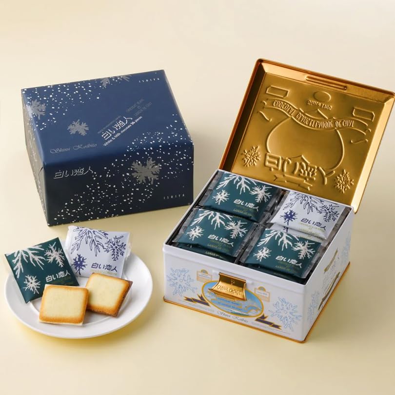 Shiroi Koibito 36 pieces White Black Ishiya Seika Hokkaido souvenir chocolate cookie Langue de chat gift present mail order Valentines Day