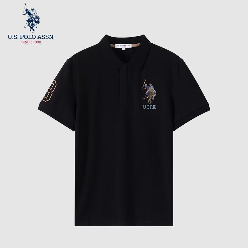 

нас. POLO ASSN. Чоловіче класичне поло з коротким рукавом XL