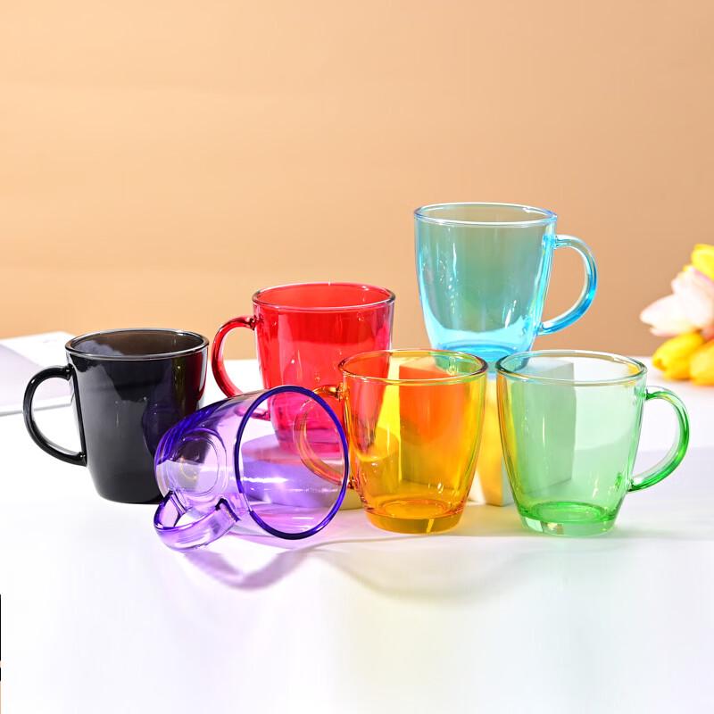 Shangqi Pink Vertical Stripe Stemmed Glass Set