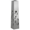 Solar LED Path Light 2 Pcs Silver Galvanized Steel