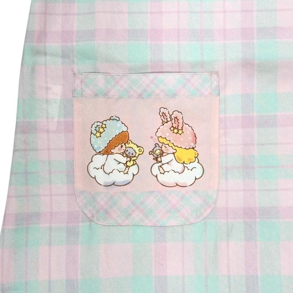 Sanrio Character Nursery Teacher Apron, Adult Size F, M-L (Little Twin Stars (25SS))