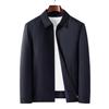 Spring and Autumn New Jacket Men's Lapel Youth Trend Fashion Casual Long Sleeve Business Jacket