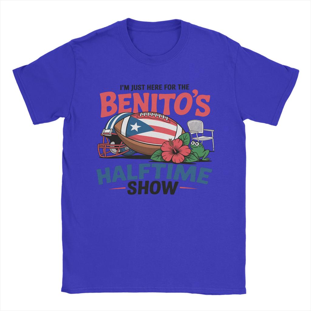 Unisex Women New Arrival Bads Bunnys Benito Bowl Halftime Show Tee T Shirt Cotton Tshirts Clothes