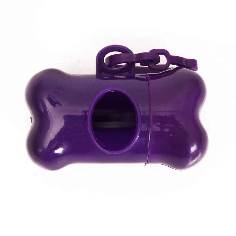 Dog Walking Portable Solid Color Poop Bags