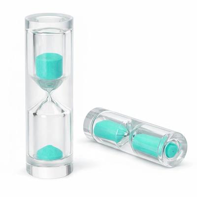 Sauna Hourglass, 5-Minute, Waterproof, Acrylic, Lightweight, Compact, for Bath Time Management, Sauna Watch (Green, 5-Minute Timer)