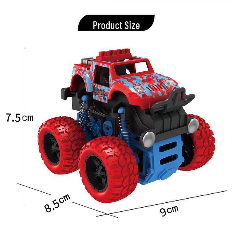 Children's Dinosaur Inertia Car: Four-Wheel Drive Off-Road Toy