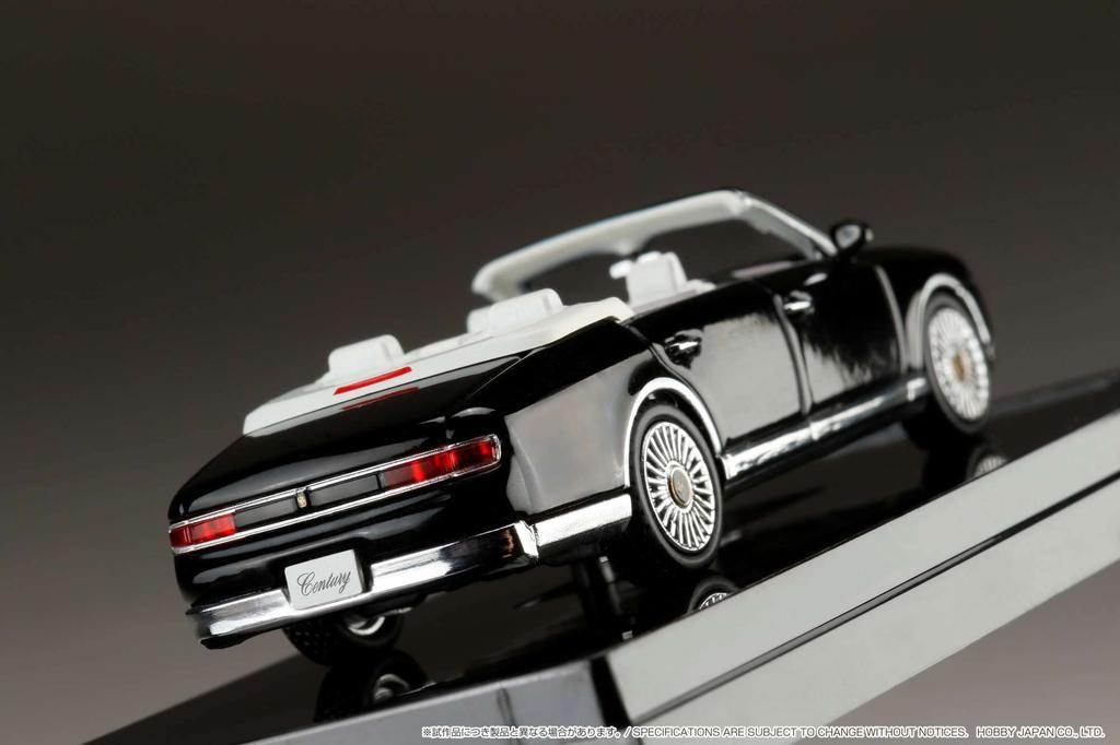 HJ64 Toyota Century Convertible Black Finished Product HJ643019CBK 1/64