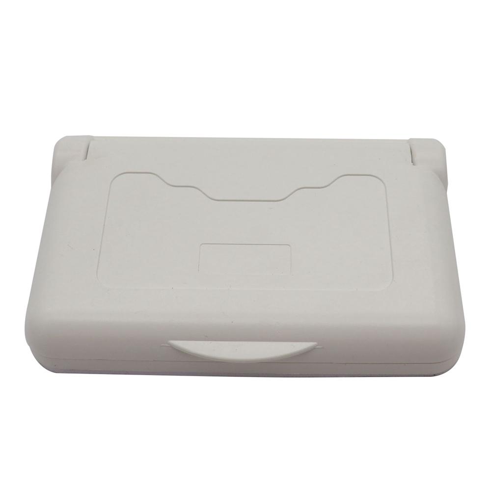 125V 15A White US Plug Socket For Trailers, Campers, RVs, Grades UL94-V2