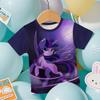 2026 new Hot Sale Casual Kids Teenager Boys Girls My Little Pony Cartoon Print New Summer Fashion Short Sleeve Tops