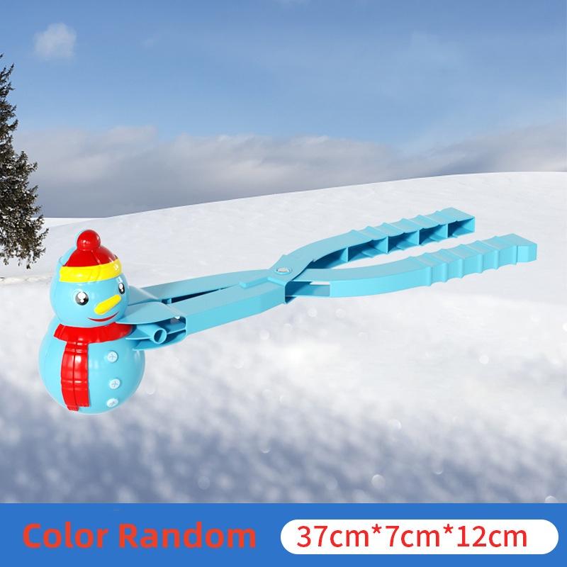 New Snow Toy Hot Selling Multiple Colors Snowball Clip Duckling Astronaut Mold Three Piece Set For Playing Snow Toy Clip